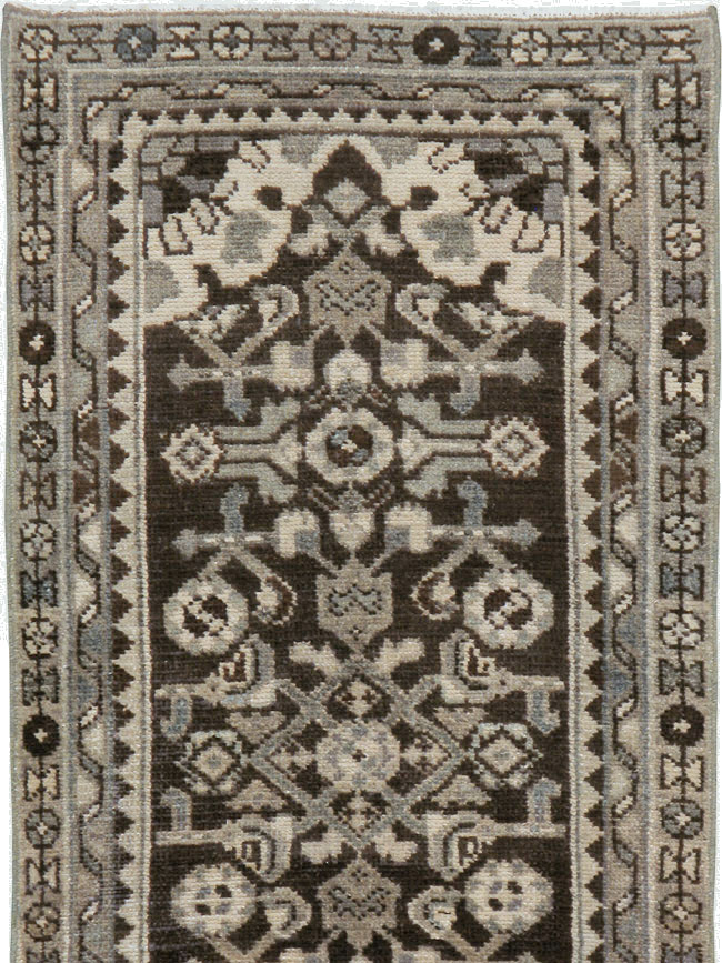 Vintage Persian Malayer Runner, No.21195 - Gsblank