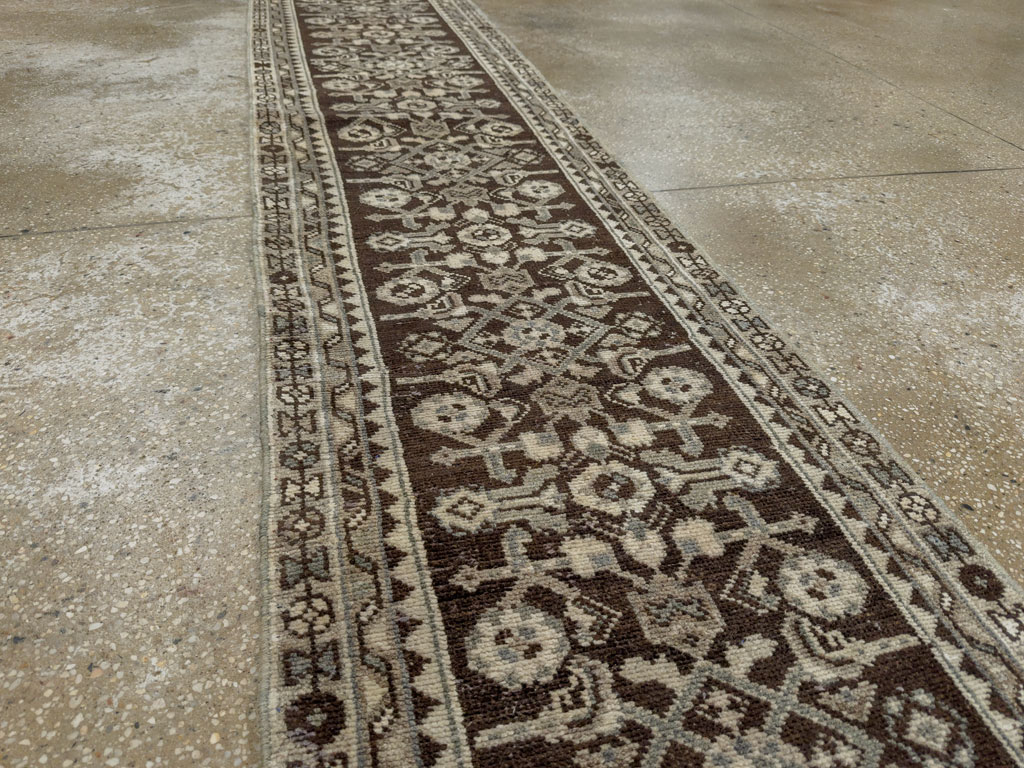 Vintage Persian Malayer Runner, No.21195 - Gsblank