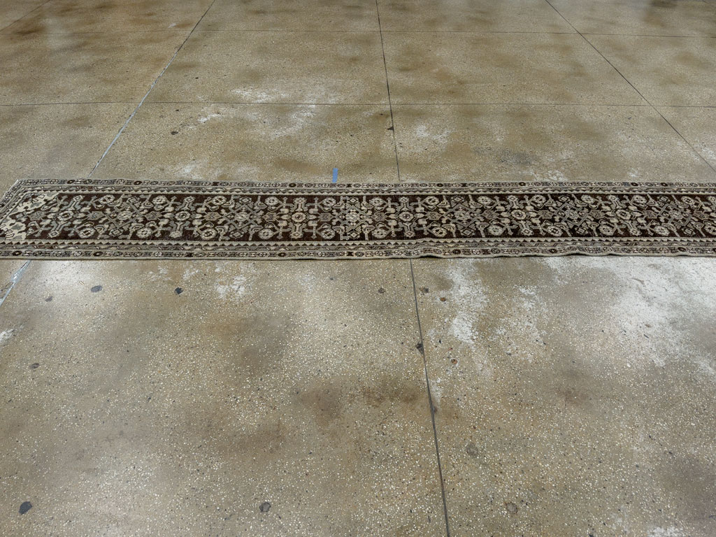 Vintage Persian Malayer Runner, No.21195 - Gsblank
