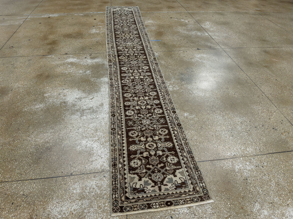 Vintage Persian Malayer Runner, No.21195 - Gsblank