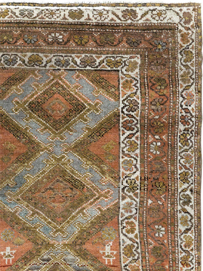 Antique Persian Kurdish Rug, No.21196 - Gsblank