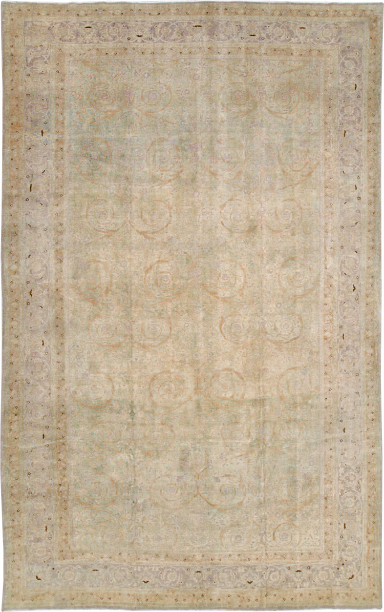 Antique Persian Tabriz  Carpet, No.21197 - Gsblank