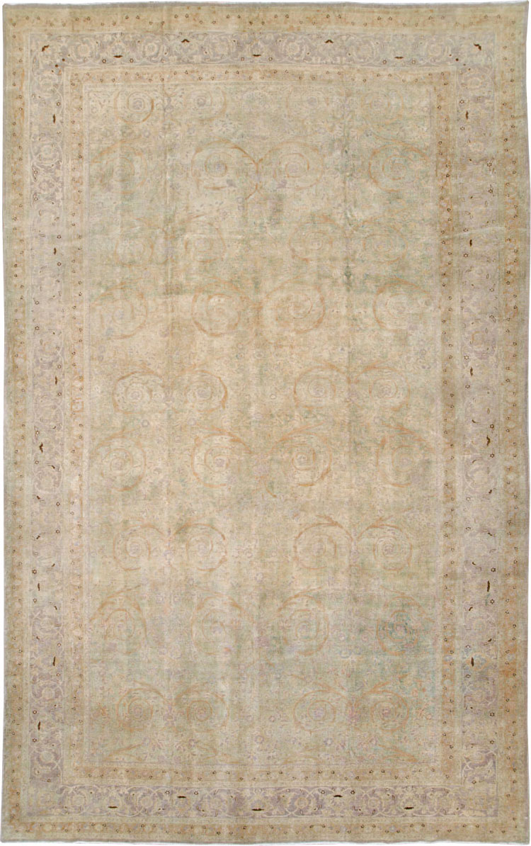 Antique Persian Tabriz  Carpet, No.21197 - Gsblank