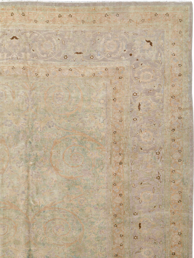 Antique Persian Tabriz  Carpet, No.21197 - Gsblank