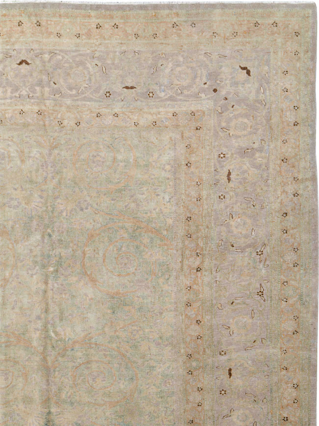 Antique Persian Tabriz  Carpet, No.21197 - Gsblank