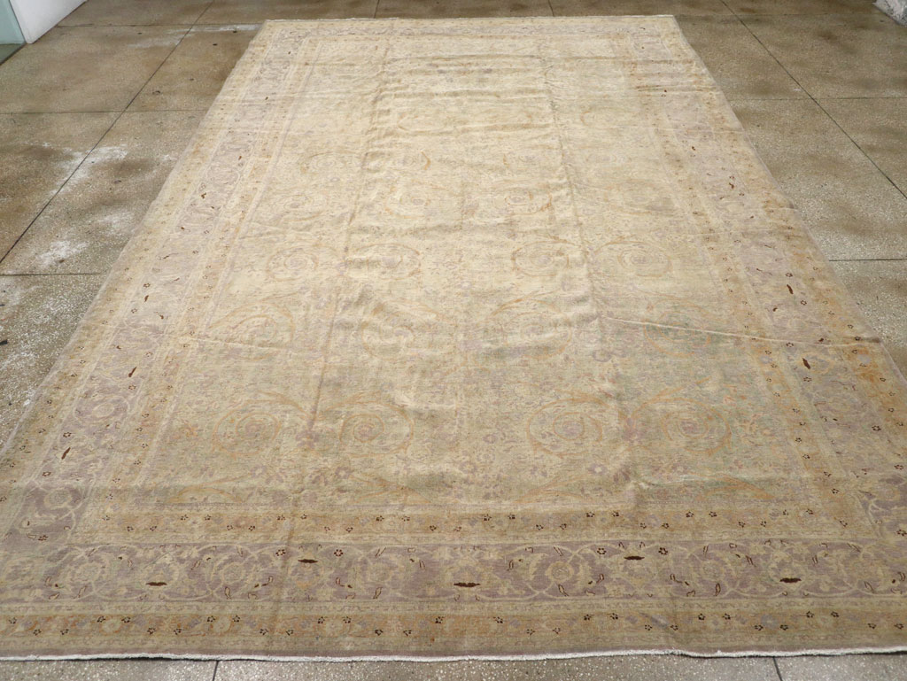 Antique Persian Tabriz  Carpet, No.21197 - Gsblank