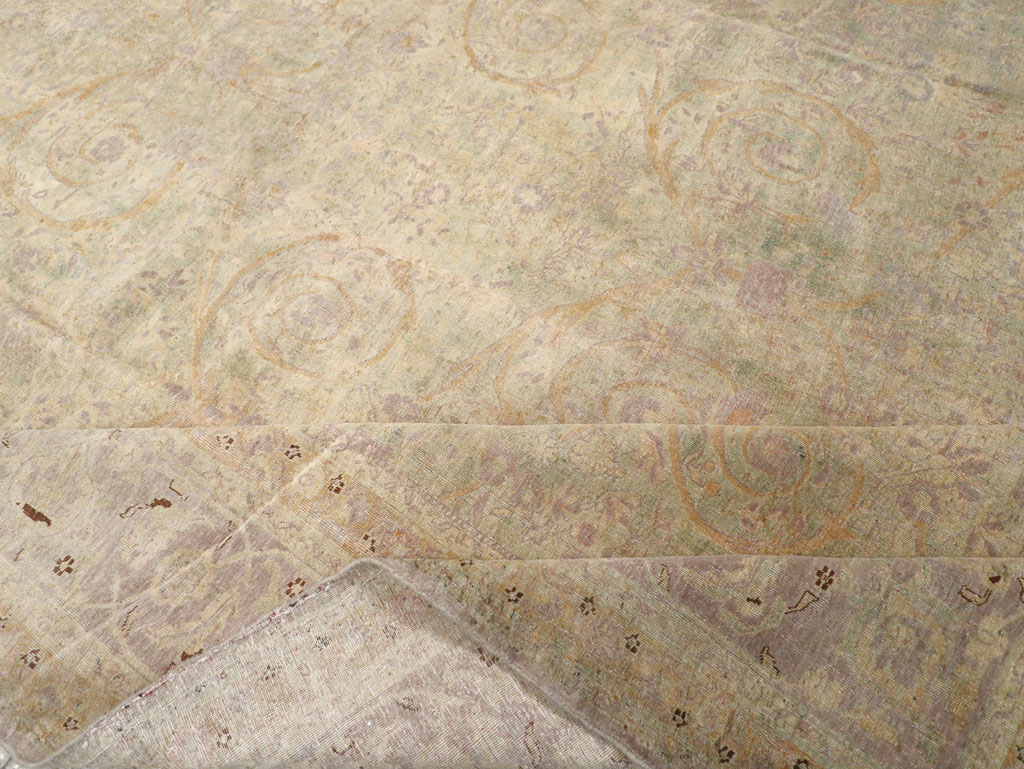 Antique Persian Tabriz  Carpet, No.21197 - Gsblank