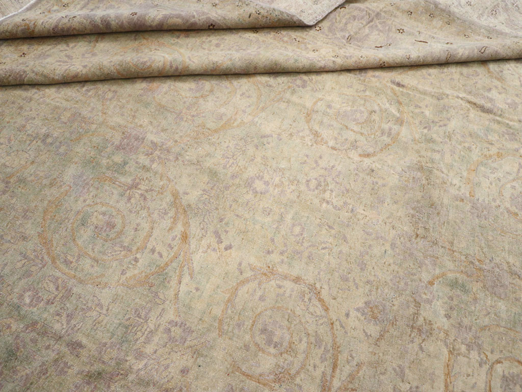 Antique Persian Tabriz  Carpet, No.21197 - Gsblank