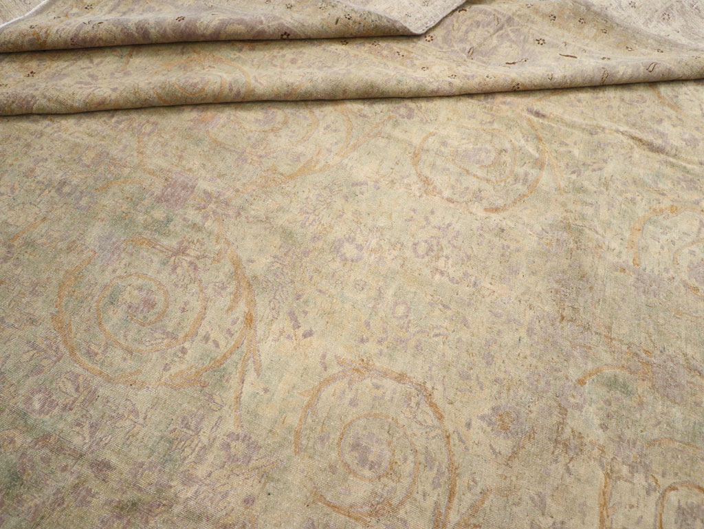 Antique Persian Tabriz  Carpet, No.21197 - Gsblank