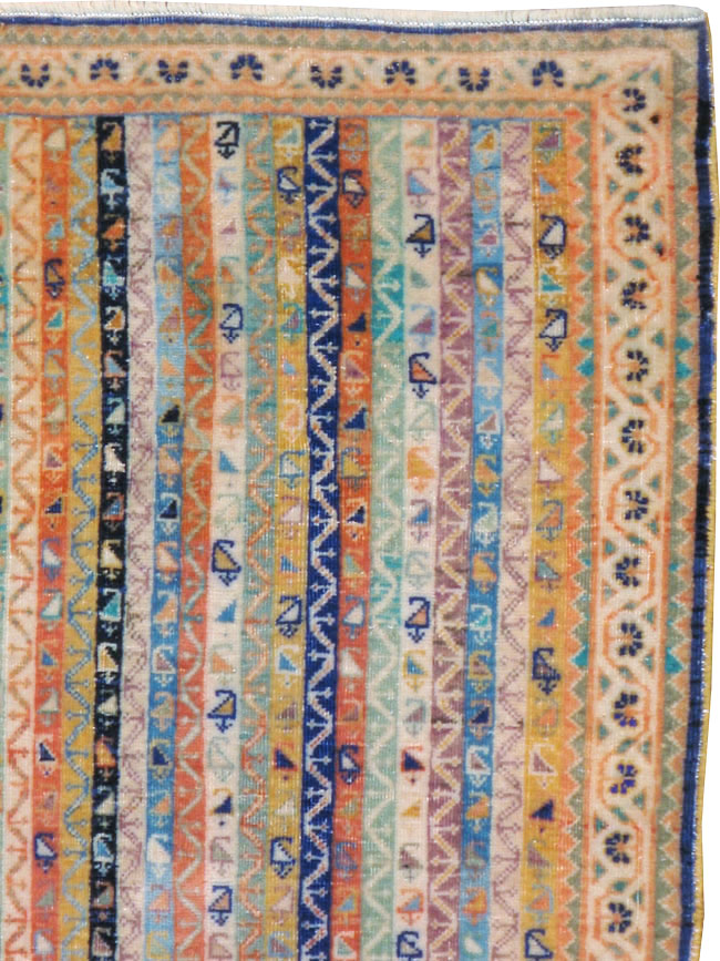 Vintage Persian Afshar Rug, No.21206 - Gsblank