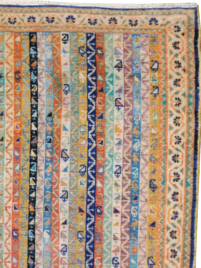 Vintage Persian Afshar Rug, No.21206 - Gsblank