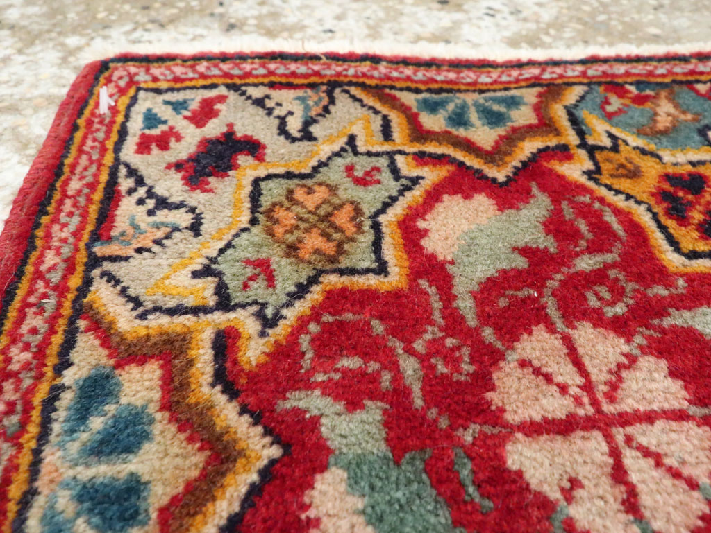 Vintage Persian Sampler Kashan Rug, No.21211 - Gsblank