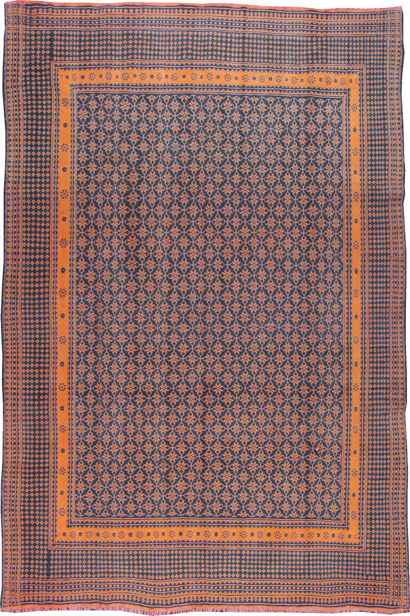 Vintage Persian Flat-weave Kilim, No.21215 - Gsblank