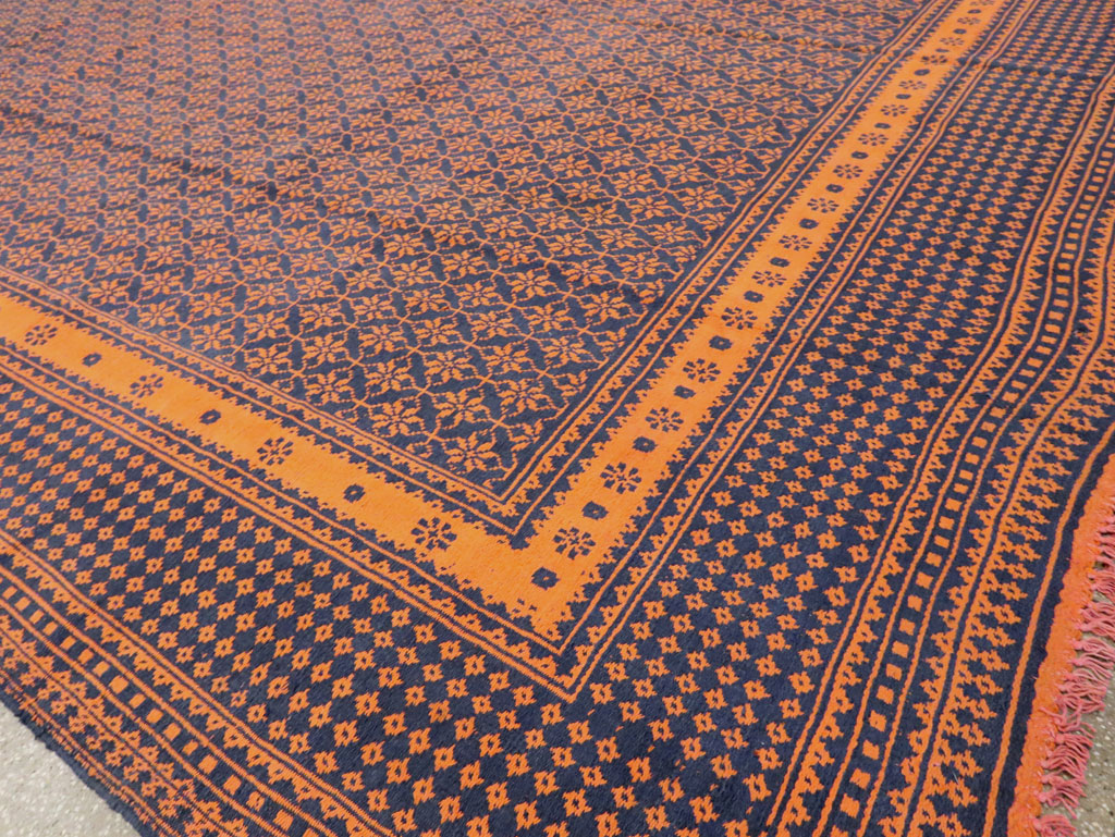 Vintage Persian Flat-weave Kilim, No.21215 - Gsblank