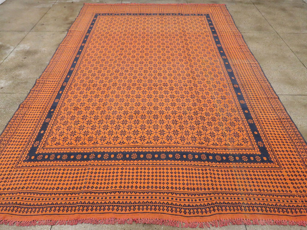 Vintage Persian Flat-weave Kilim, No.21215 - Gsblank