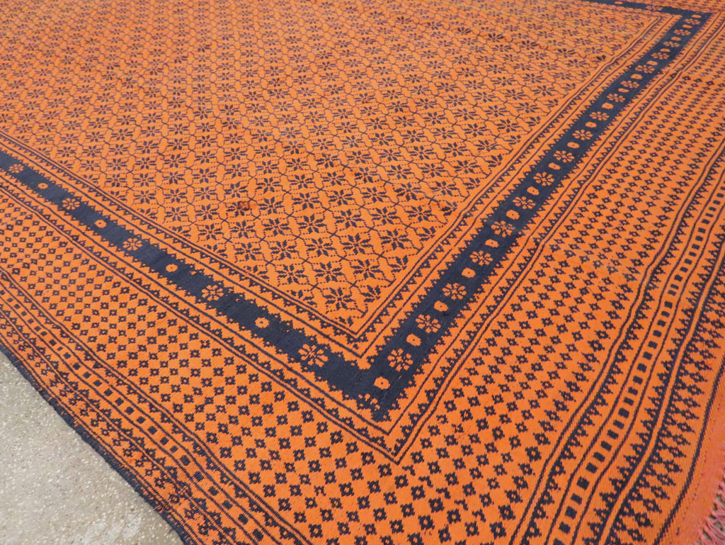 Vintage Persian Flat-weave Kilim, No.21215 - Gsblank