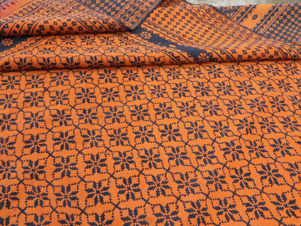 Vintage Persian Flat-weave Kilim, No.21215 - Gsblank