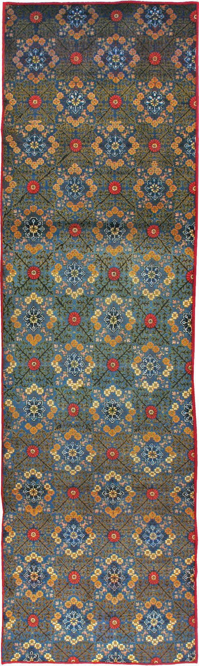 Vintage Persian Kashan Runner, No.21221 - Gsblank