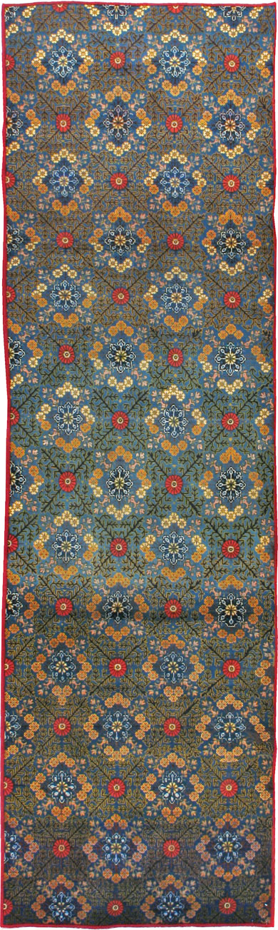Vintage Persian Kashan Runner, No.21221 - Gsblank