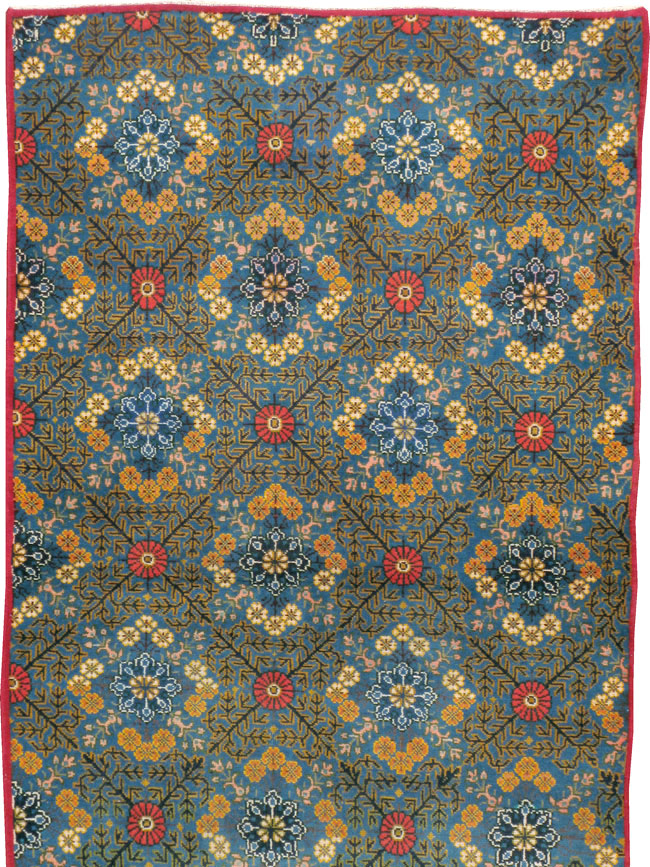 Vintage Persian Kashan Runner, No.21221 - Gsblank