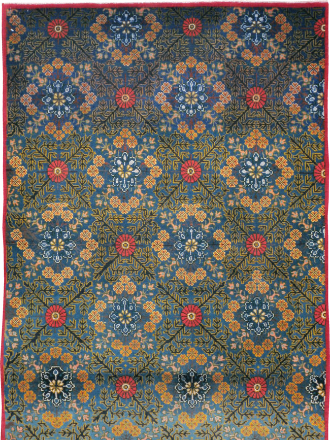 Vintage Persian Kashan Runner, No.21221 - Gsblank