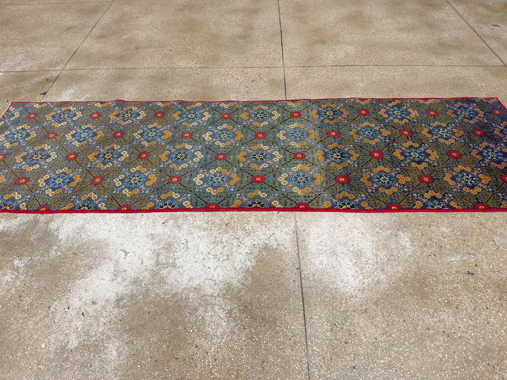 Vintage Persian Kashan Runner, No.21221 - Gsblank