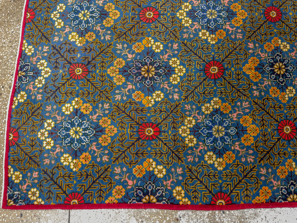 Vintage Persian Kashan Runner, No.21221 - Gsblank