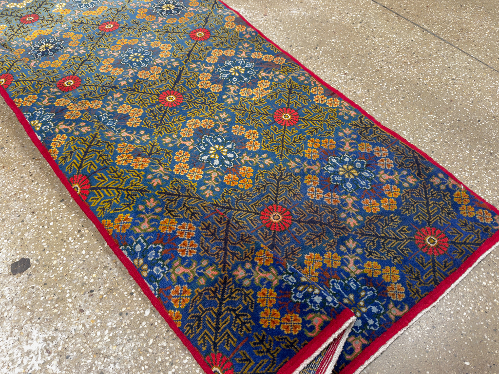 Vintage Persian Kashan Runner, No.21221 - Gsblank