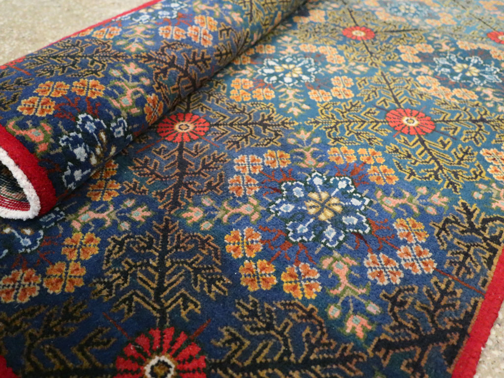 Vintage Persian Kashan Runner, No.21221 - Gsblank