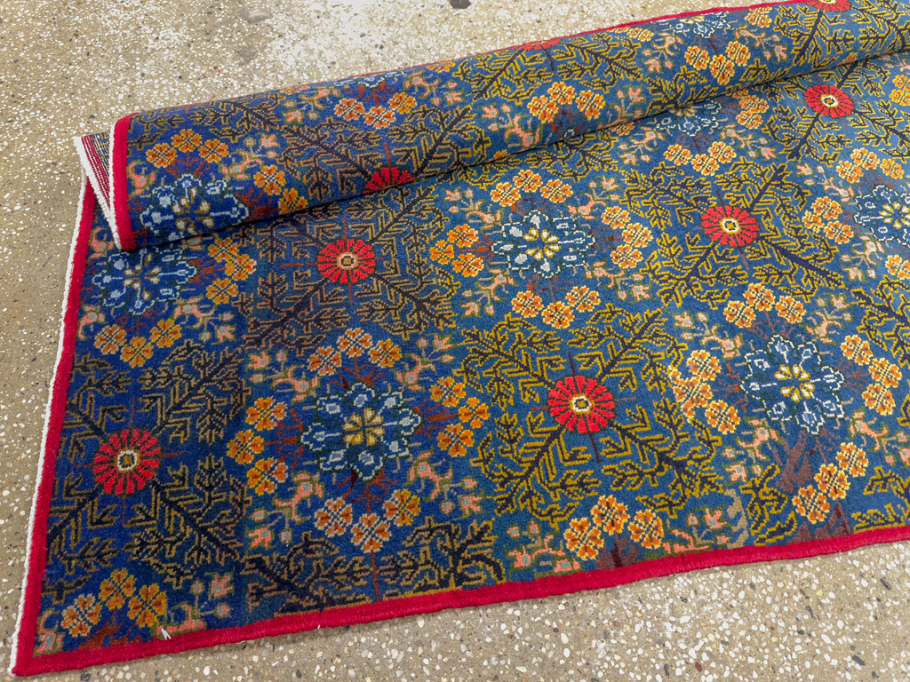 Vintage Persian Kashan Runner, No.21221 - Gsblank