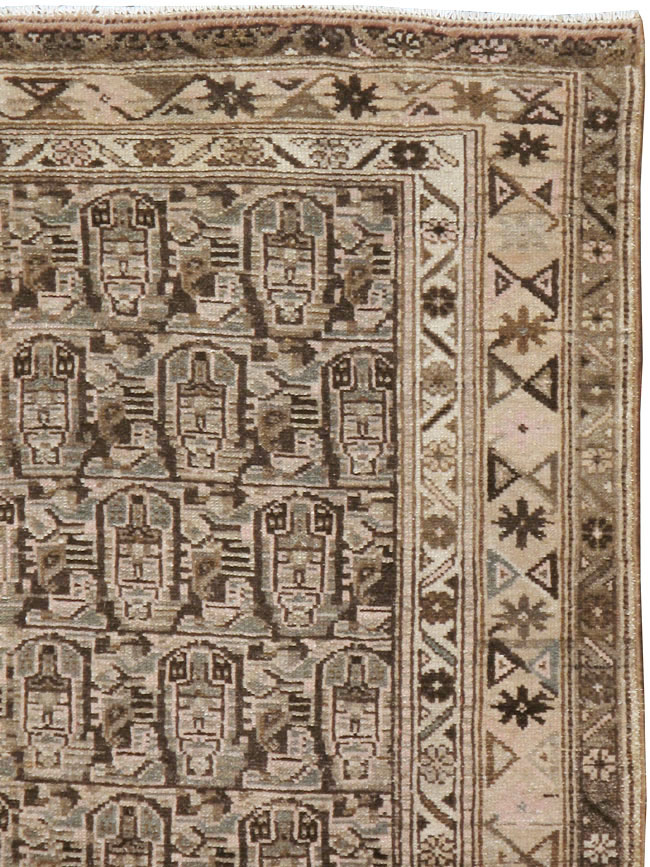 Vintage Persian Malayer Rug, No.21222 - Gsblank