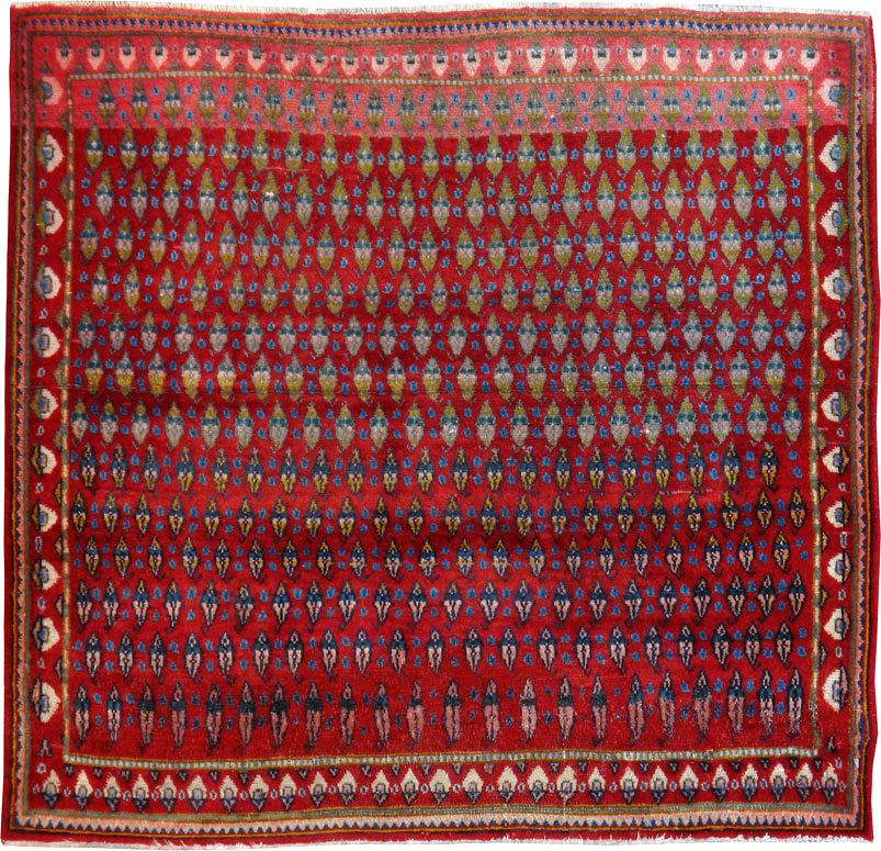Vintage Persian Kashan Rug, No.21226 - Gsblank