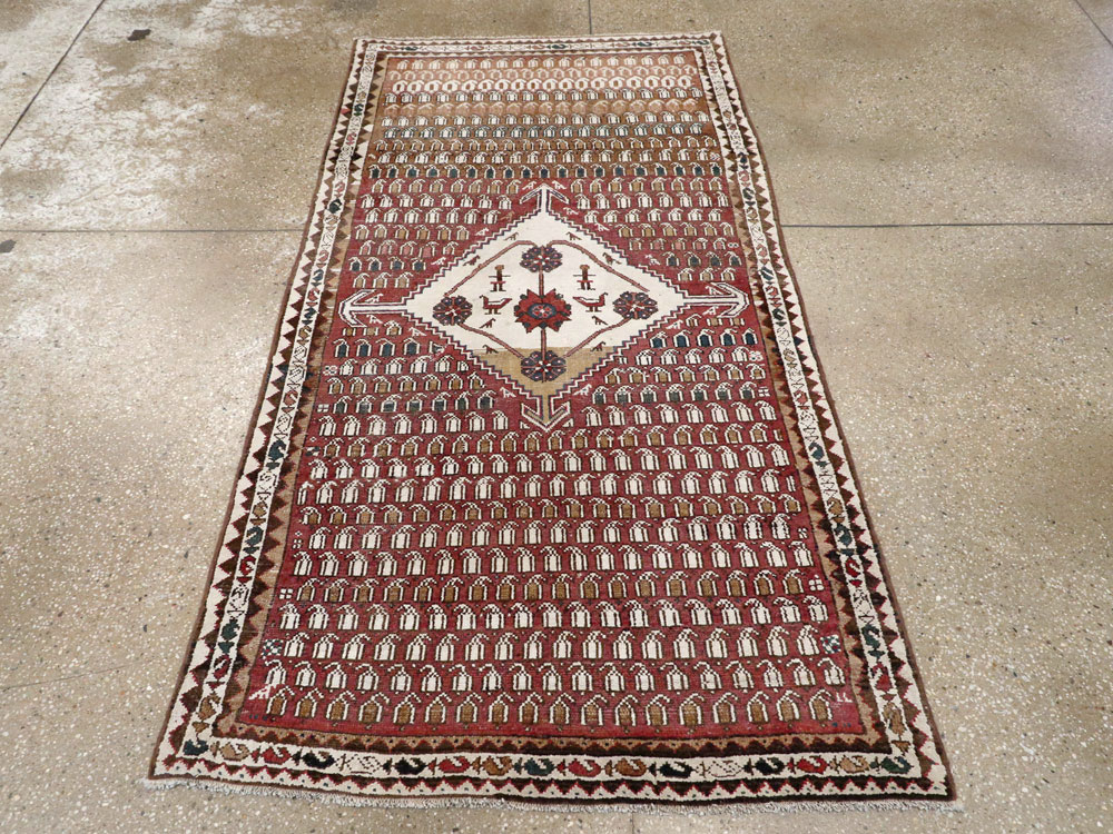 Vintage Persian Malayer Rug, No.21227 - Gsblank