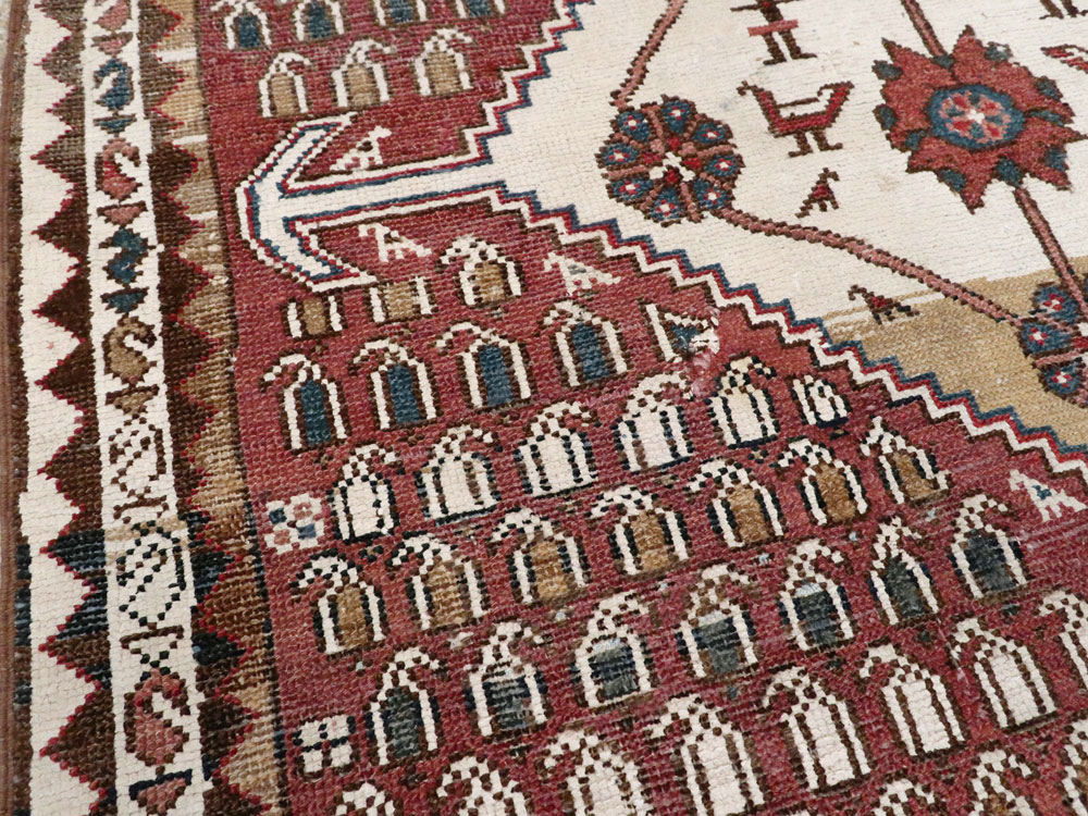 Vintage Persian Malayer Rug, No.21227 - Gsblank