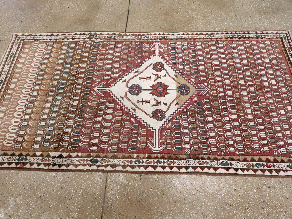 Vintage Persian Malayer Rug, No.21227 - Gsblank