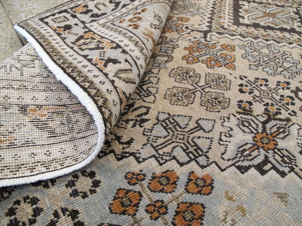 Vintage Persian Joshegan Rug (Pair: 1 of 2), No.21236 - Gsblank