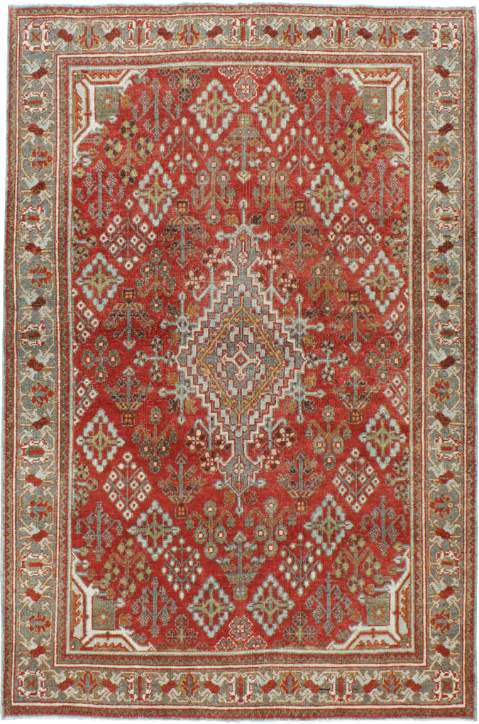 Vintage Persian Joshegan Rug, No.21237 - Gsblank