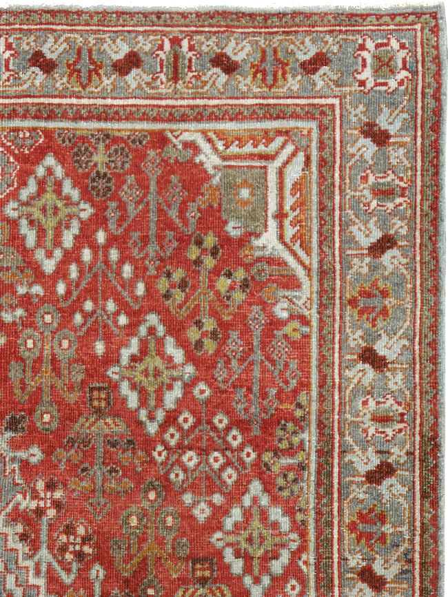 Vintage Persian Joshegan Rug, No.21237 - Gsblank