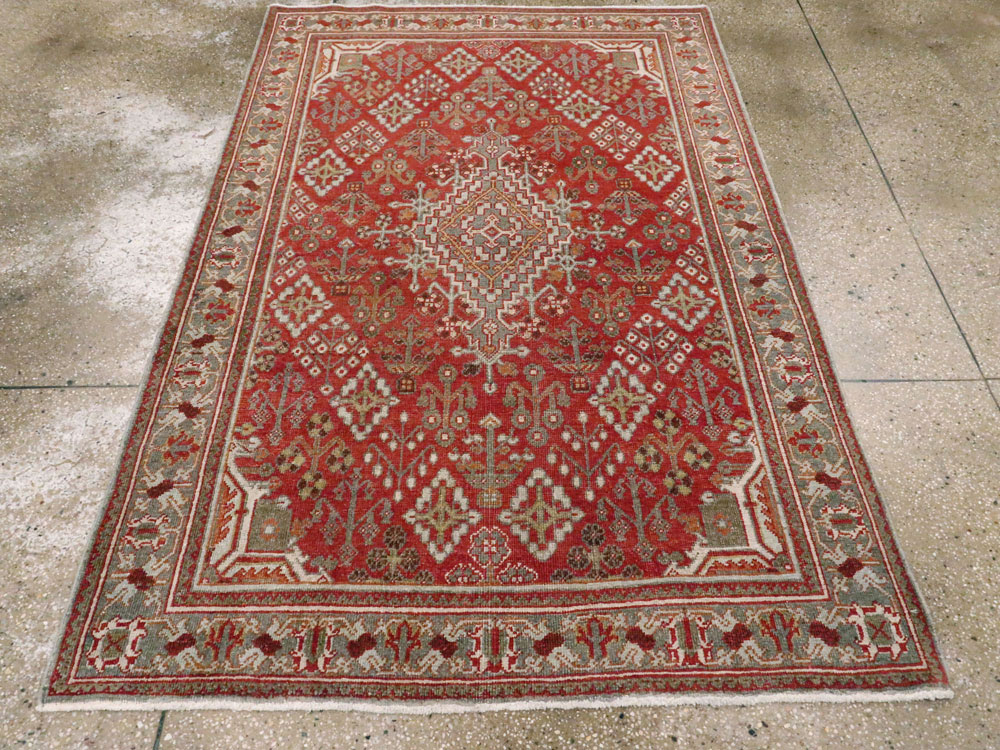 Vintage Persian Joshegan Rug, No.21237 - Gsblank
