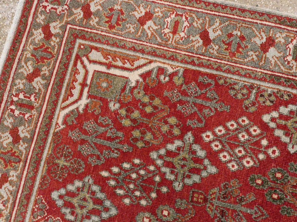 Vintage Persian Joshegan Rug, No.21237 - Gsblank