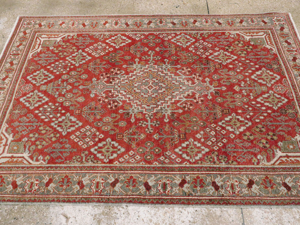 Vintage Persian Joshegan Rug, No.21237 - Gsblank