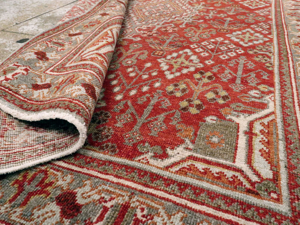 Vintage Persian Joshegan Rug, No.21237 - Gsblank