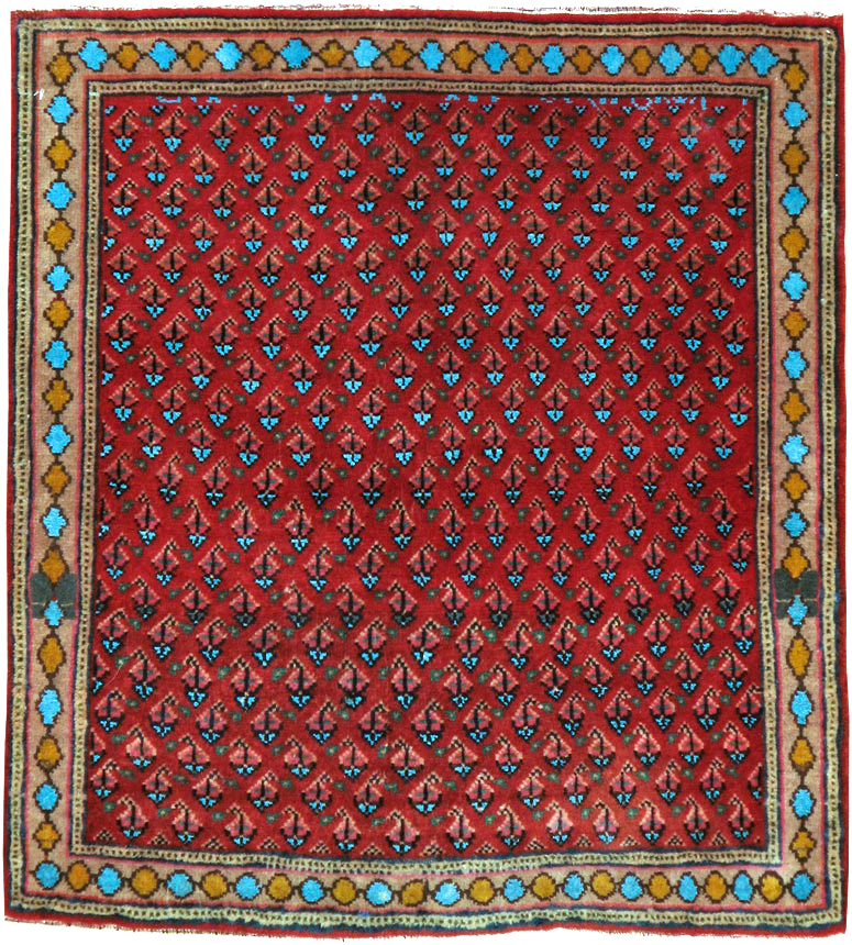 Vintage Persian Kashan Rug, No.21240 - Gsblank