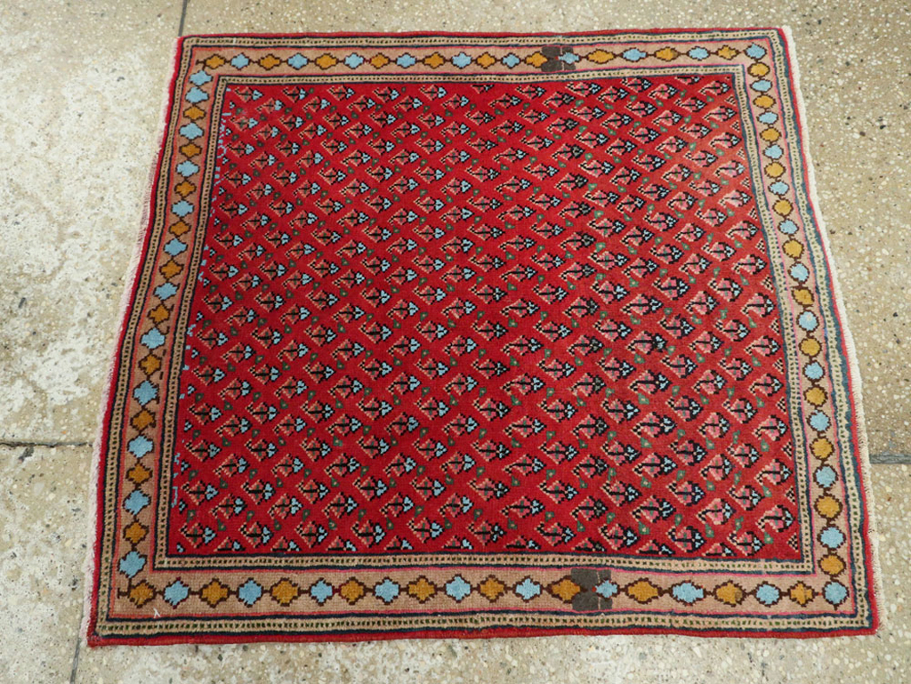 Vintage Persian Kashan Rug, No.21240 - Gsblank