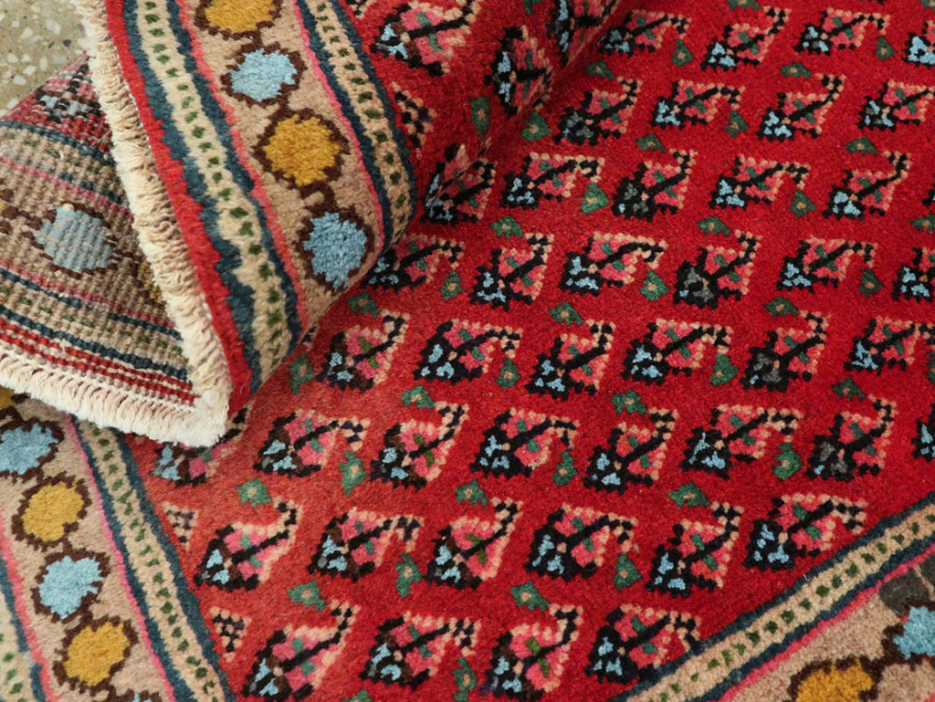 Vintage Persian Kashan Rug, No.21240 - Gsblank