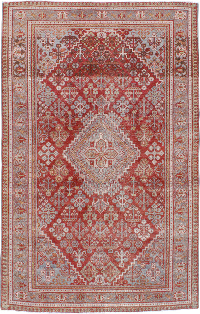 Vintage Persian Joshegan Rug, No.21245 - Gsblank