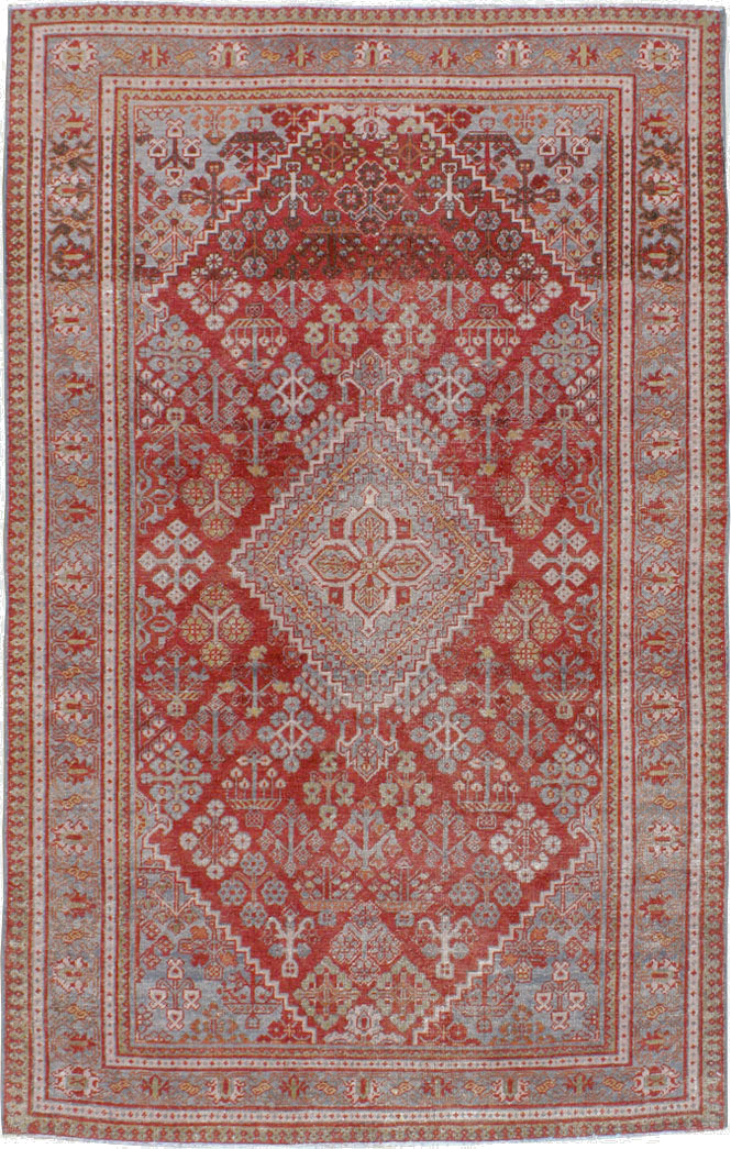 Vintage Persian Joshegan Rug, No.21245 - Gsblank