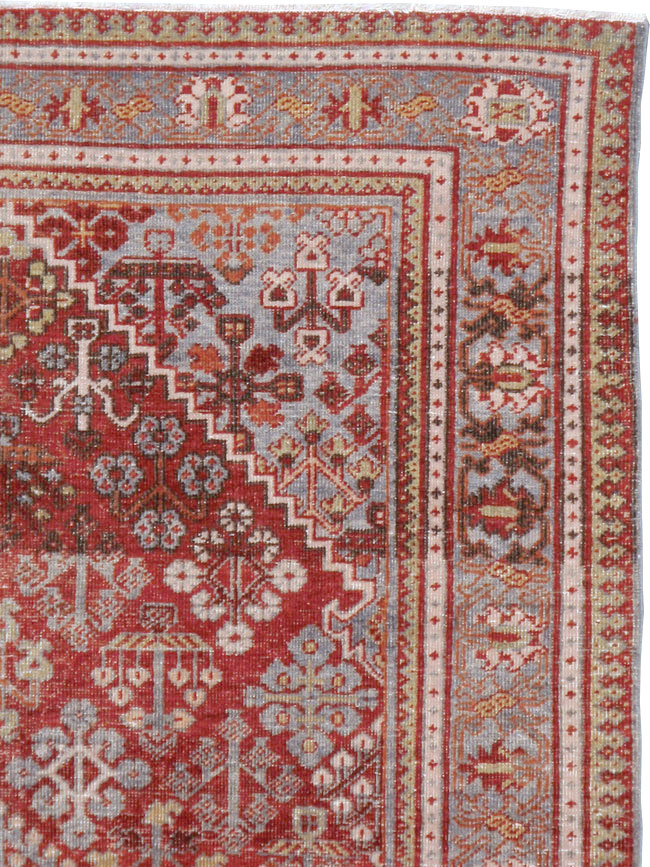 Vintage Persian Joshegan Rug, No.21245 - Gsblank