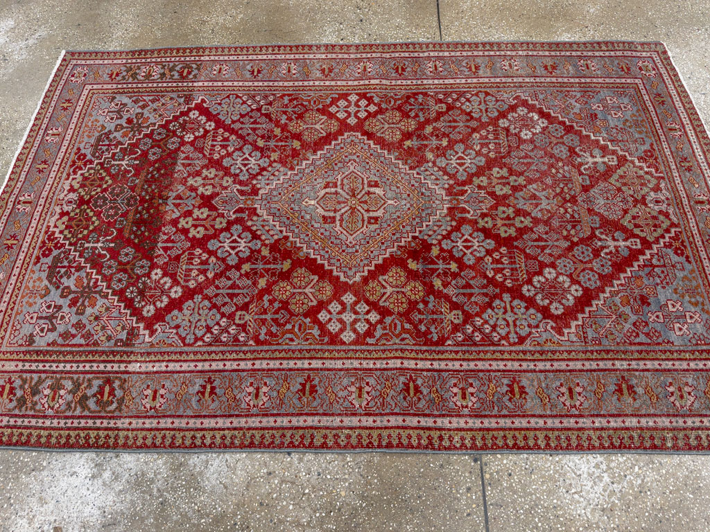 Vintage Persian Joshegan Rug, No.21245 - Gsblank
