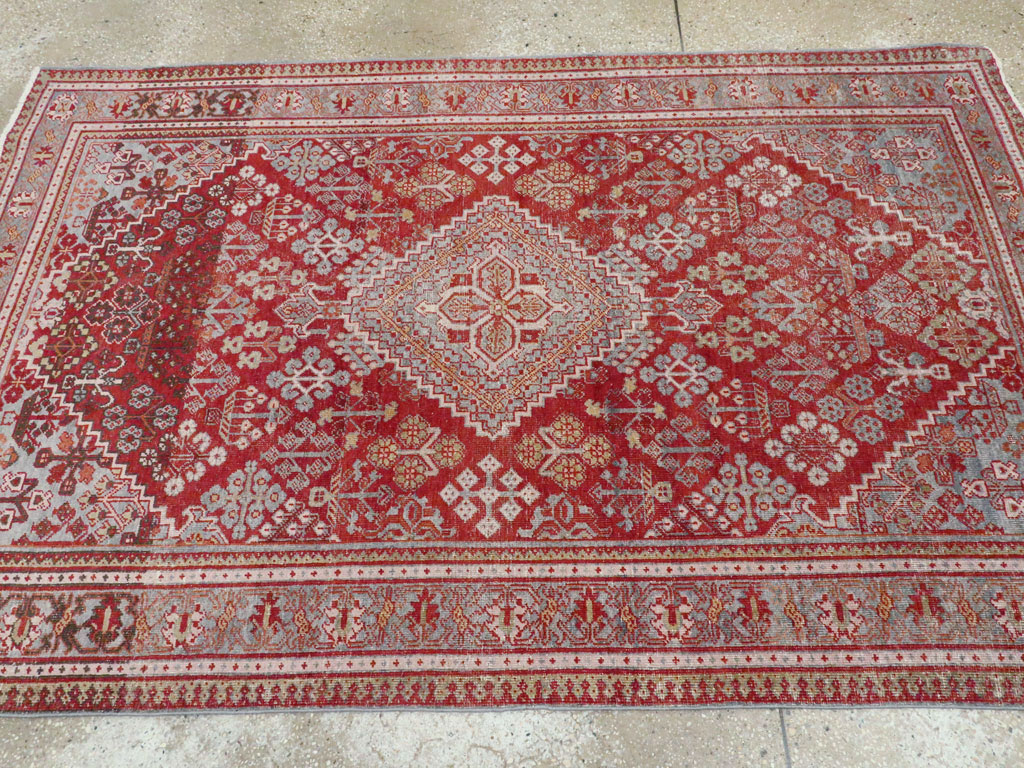 Vintage Persian Joshegan Rug, No.21245 - Gsblank